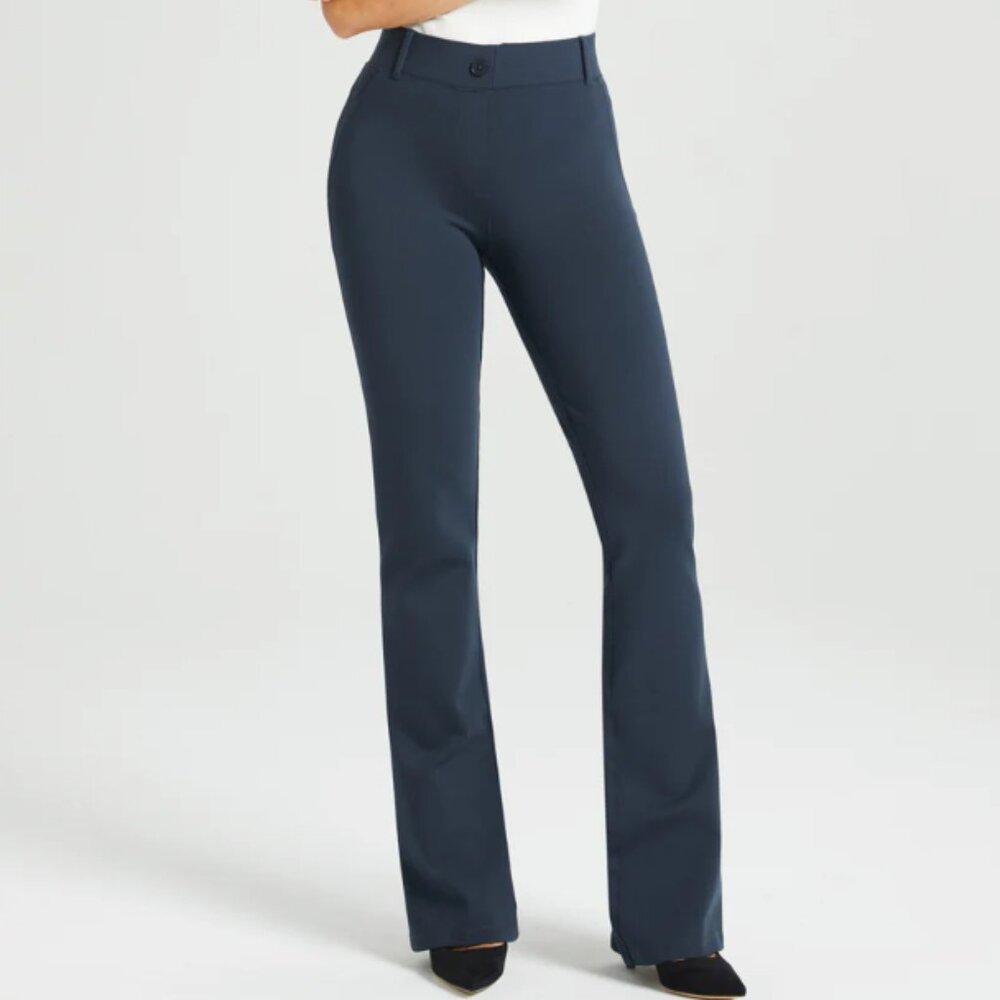 Betabrand NEW Classic DPYP Dress Pant Yoga Bootcut Pants size XL Petite